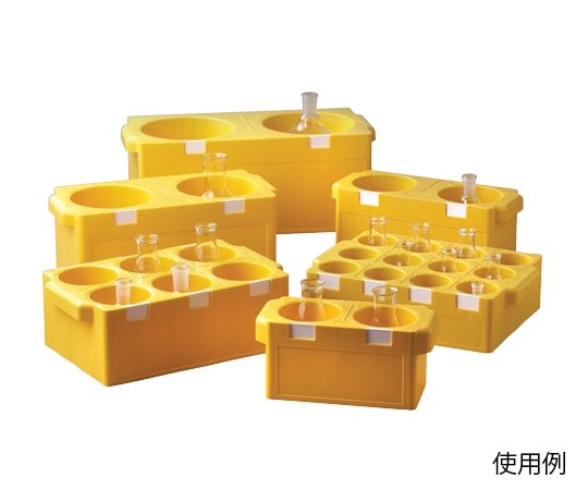 アズワン フラスコホルダー 1000mL 2本用FT100 12 1個 (ご注文単位1個) 【直送品】