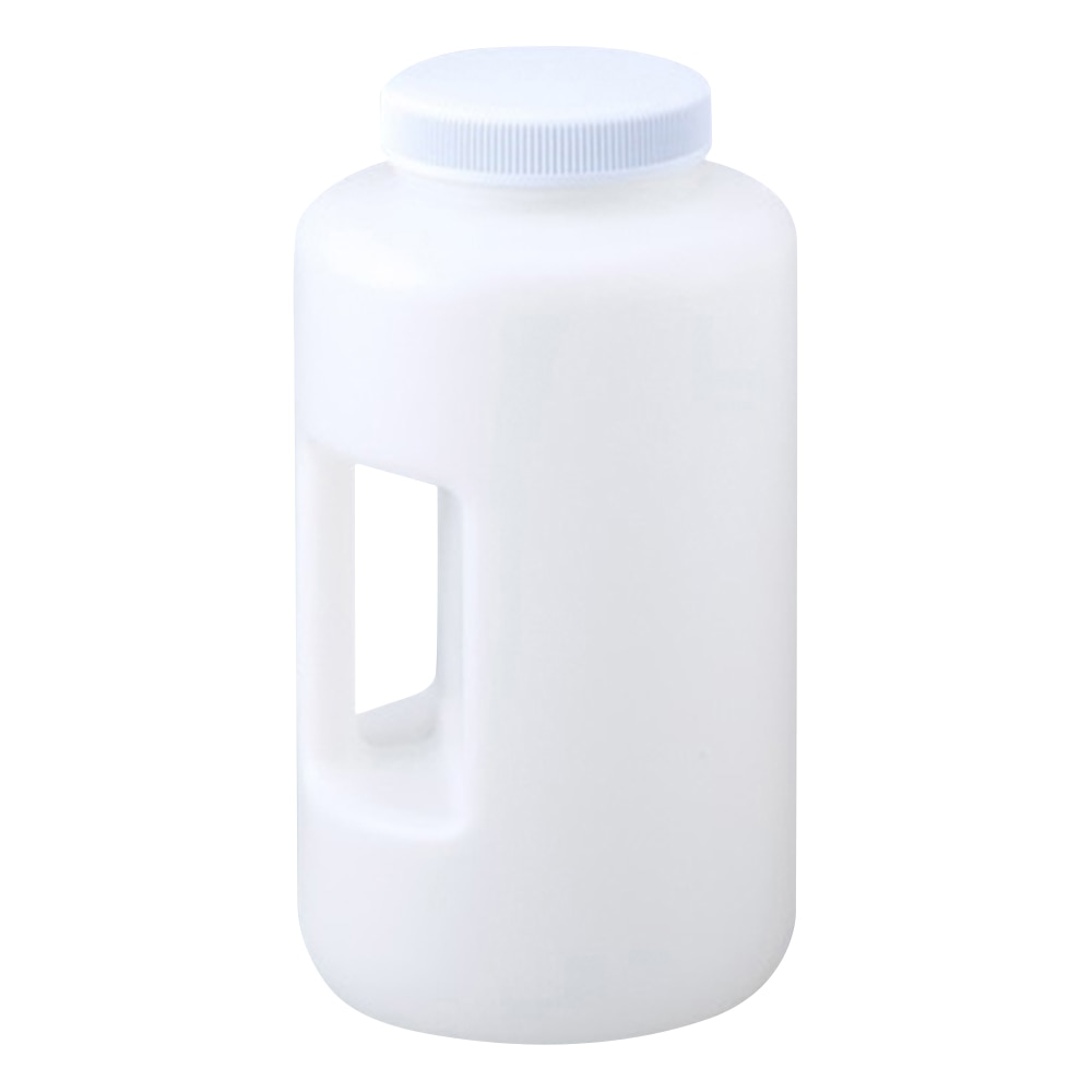 TARSONS ハンドル付広口瓶 丸型 HDPE製583357 1本 (ご注文単位1本) 【直送品】