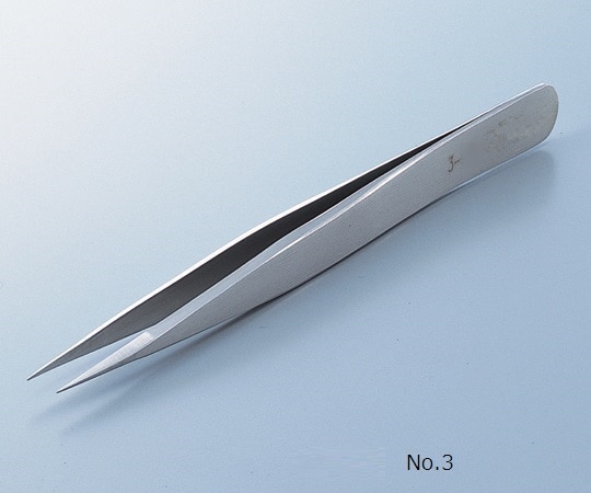 RUBIS 強靭精密ピンセット DURAXNo.3 1本 (ご注文単位1本) 【直送品】