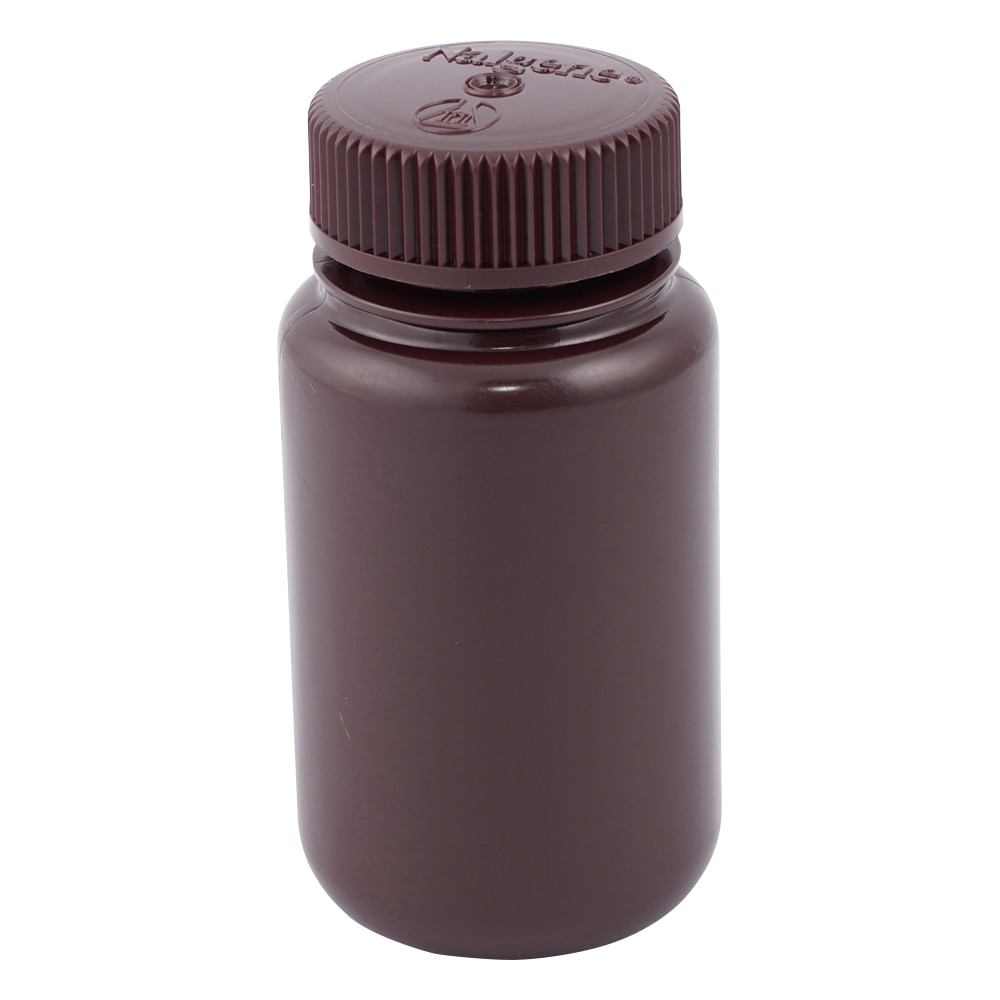 Nalge Nunc (サーモフィッシャーサイエンティフィック) 広口試薬ボトル 褐色 125mL 1袋 (12本入) 2106-0004JP 1箱 (ご注文単位1箱) 【直送品】