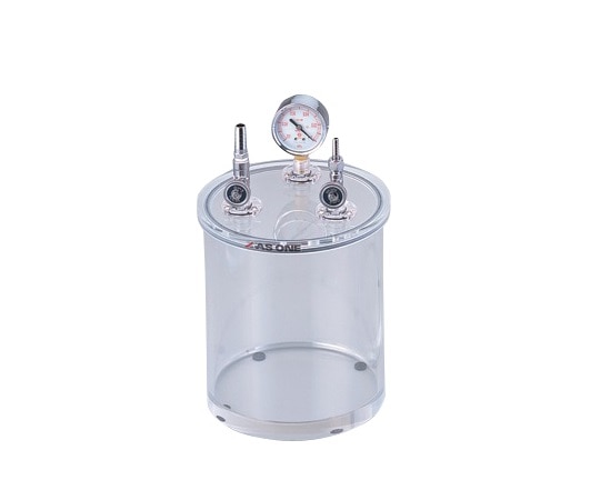 アズワン アクリル小型真空容器 φ215×335mm200型 1個 (ご注文単位1個) 【直送品】