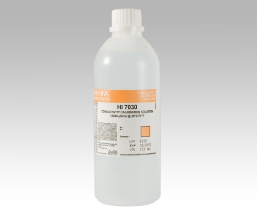 ハンナ インスツルメンツ 5.00mS/cmEC標準液 (500mL) HI7039L 1本 (ご注文単位1本) 【直送品】