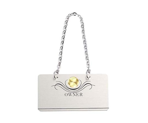 江部松商事 ボトルタッグ B-118G-3 ゴールド3317400 1個 (ご注文単位1個) 【直送品】