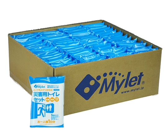 まいにち 災害用トイレセット マイレット P-3001252 1セット (ご注文単位1セット) 【直送品】