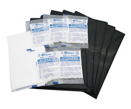 まいにち 災害用トイレセット マイレット P-3001252 1セット (ご注文単位1セット) 【直送品】