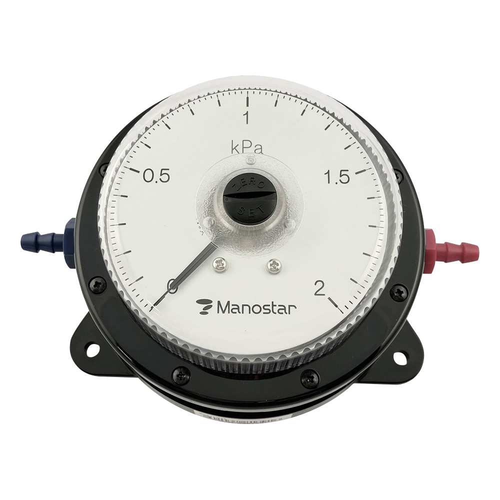 アズワン マノスターゲージ (高性能微差圧計) WO81FN2E 1台 (ご注文単位1台) 【直送品】