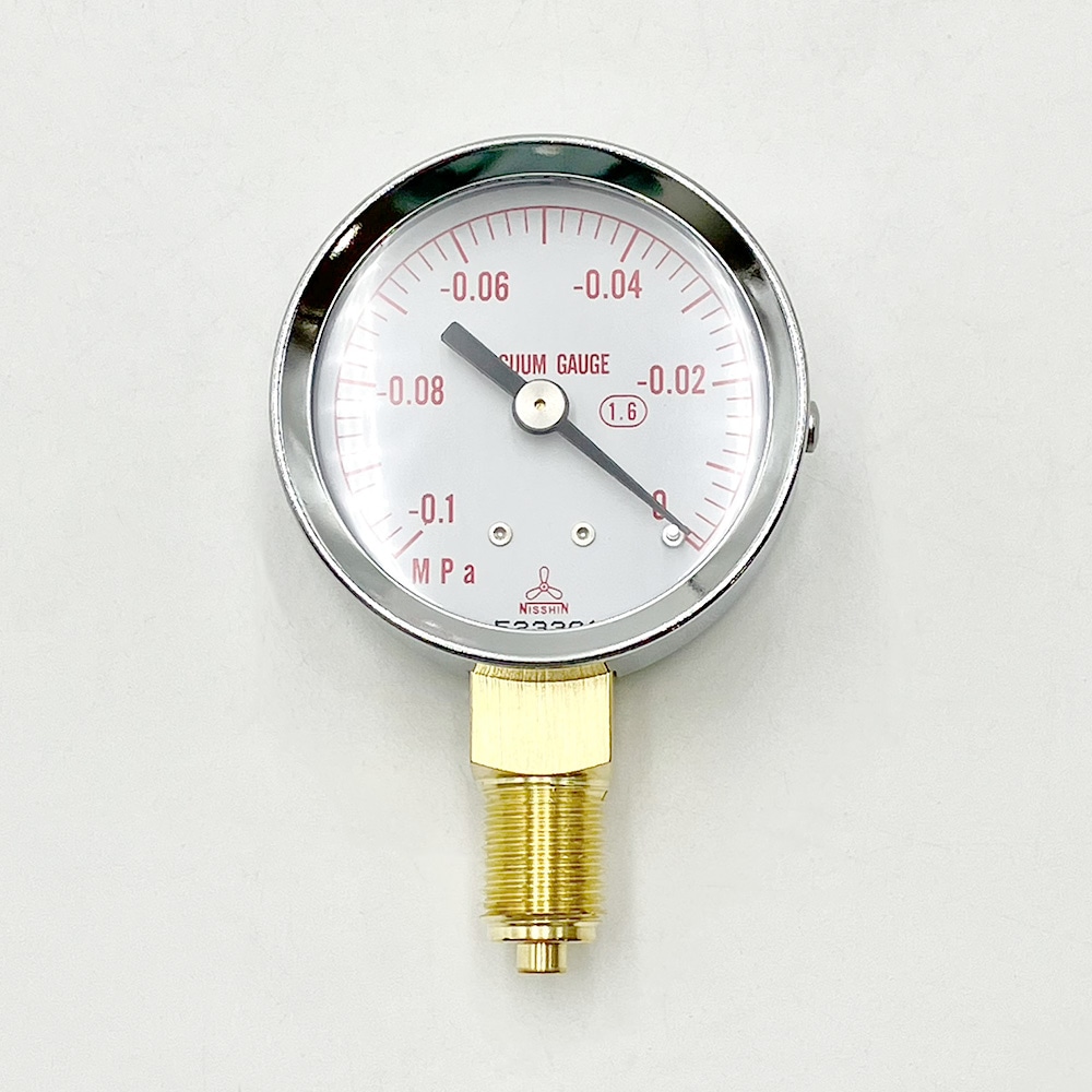 アズワン 小型圧力計A形 φ50 G1/4B-0.1 1個 (ご注文単位1個) 【直送品】