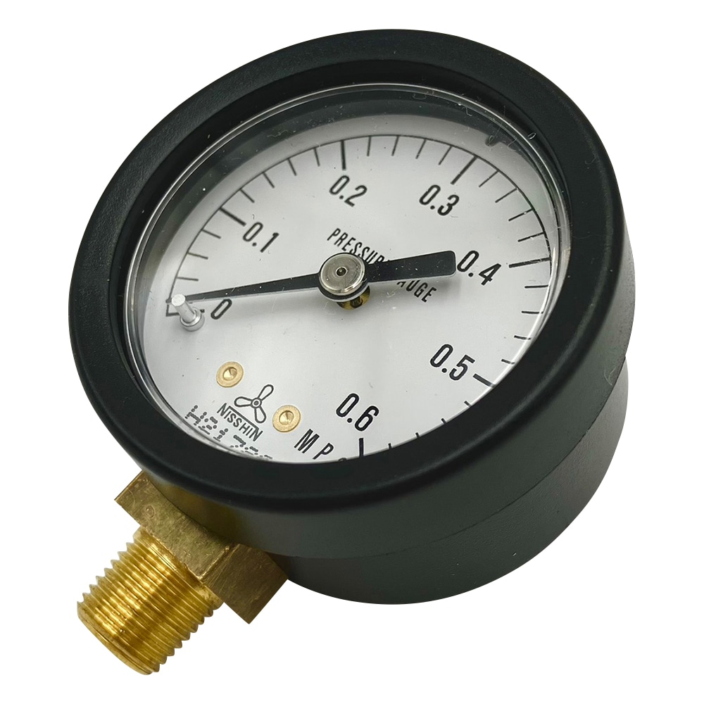 アズワン 小型圧力計A形 φ40 R1/8PA10-40A-R1＿P0.6M 1個 (ご注文単位1個) 【直送品】