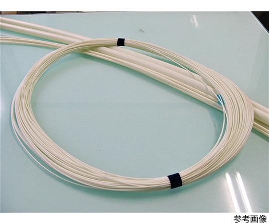 日星電気 シリコン編組ガラスチューブφ2mm-100m 1巻 (ご注文単位1巻) 【直送品】