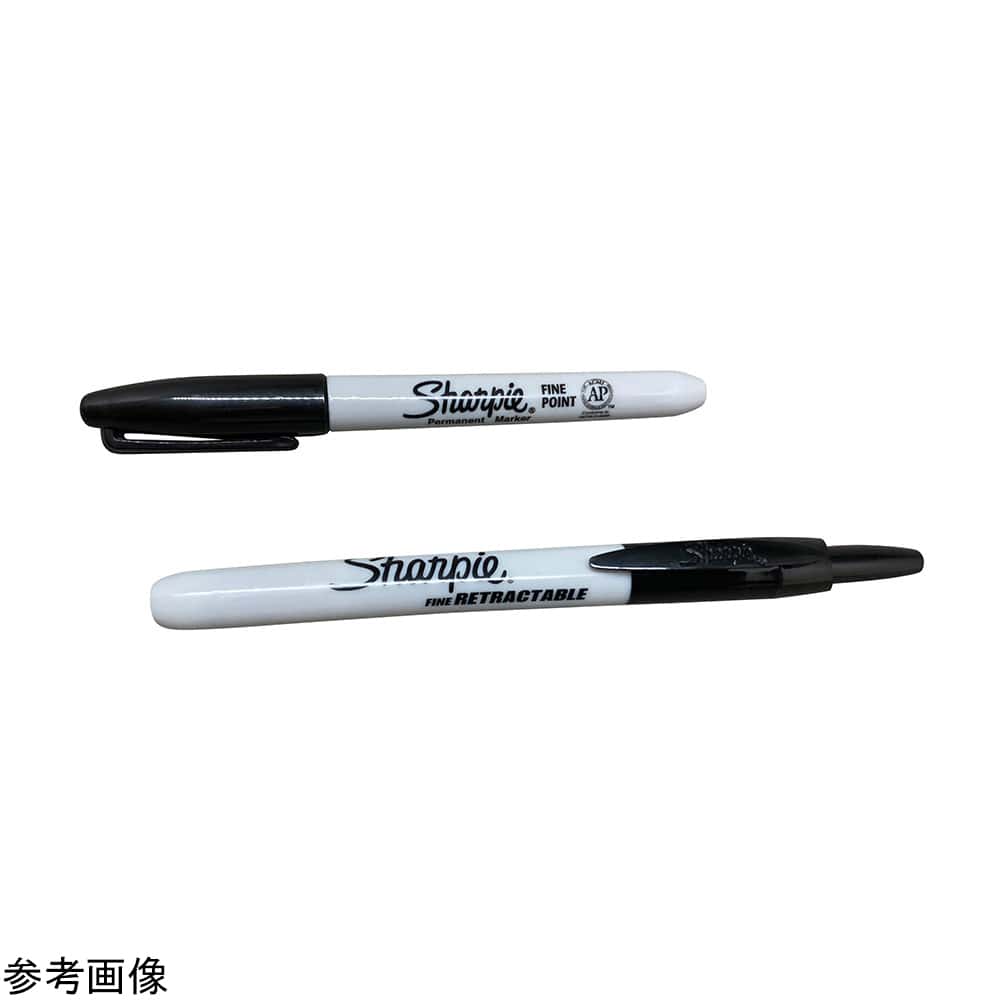 アズワン Sharpie滅菌ラボマーカー 黒 キャップ式 4本入PEN-20IR 1袋 (ご注文単位1袋) 【直送品】