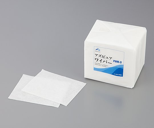 アズワン アズピュアワイパー 100枚PURE-3 1袋 (ご注文単位1袋) 【直送品】