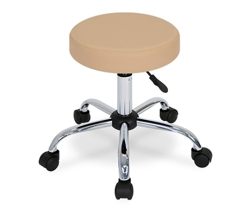 高田ベッド シースツール 座面直径35×座高44～55㎝ アイボリーTB-560 1個 (ご注文単位1個) 【直送品】