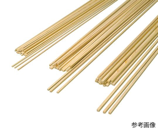 アズワン ひのき棒 (50本組) 4×4mm08-5188 1セット (ご注文単位1セット) 【直送品】