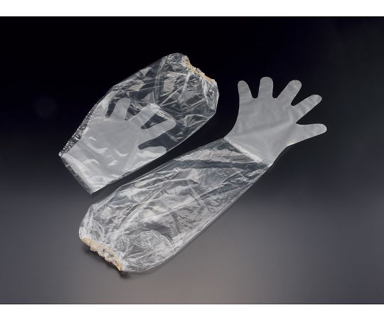 サンプラテック PEディスポロング手袋 10枚26890 1箱 (ご注文単位1箱) 【直送品】