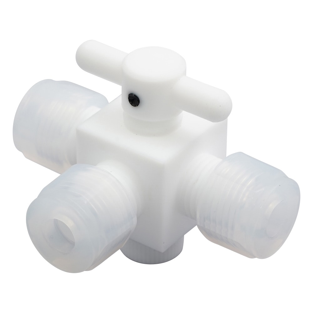 富士工業 YK接続3方コック (接続型) 8mm 1個 (ご注文単位1個) 【直送品】