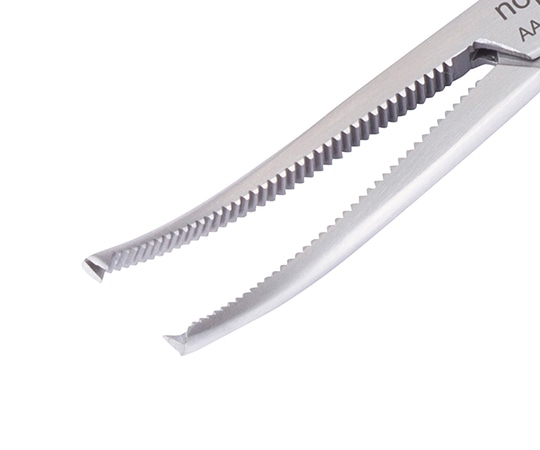 nopa コッフェル止血鉗子 有鈎 曲 160mmAA 217/16 1個 (ご注文単位1個) 【直送品】