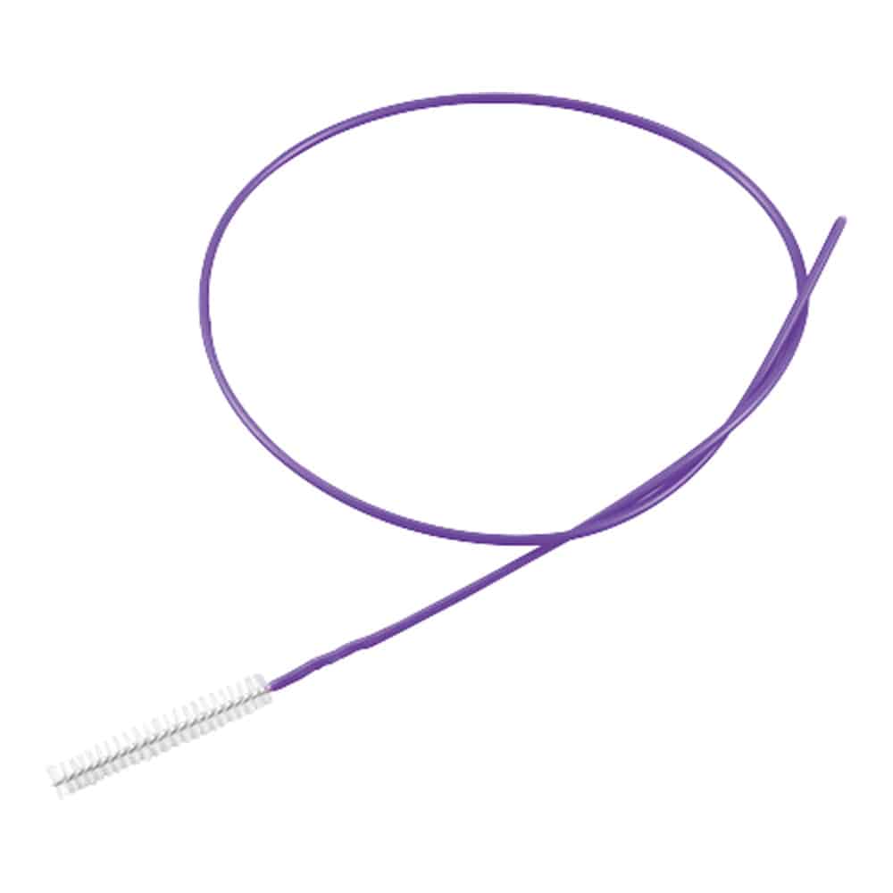 アズワン フレックスブラシ 紫 5本入 1袋 (ご注文単位1袋) 【直送品】