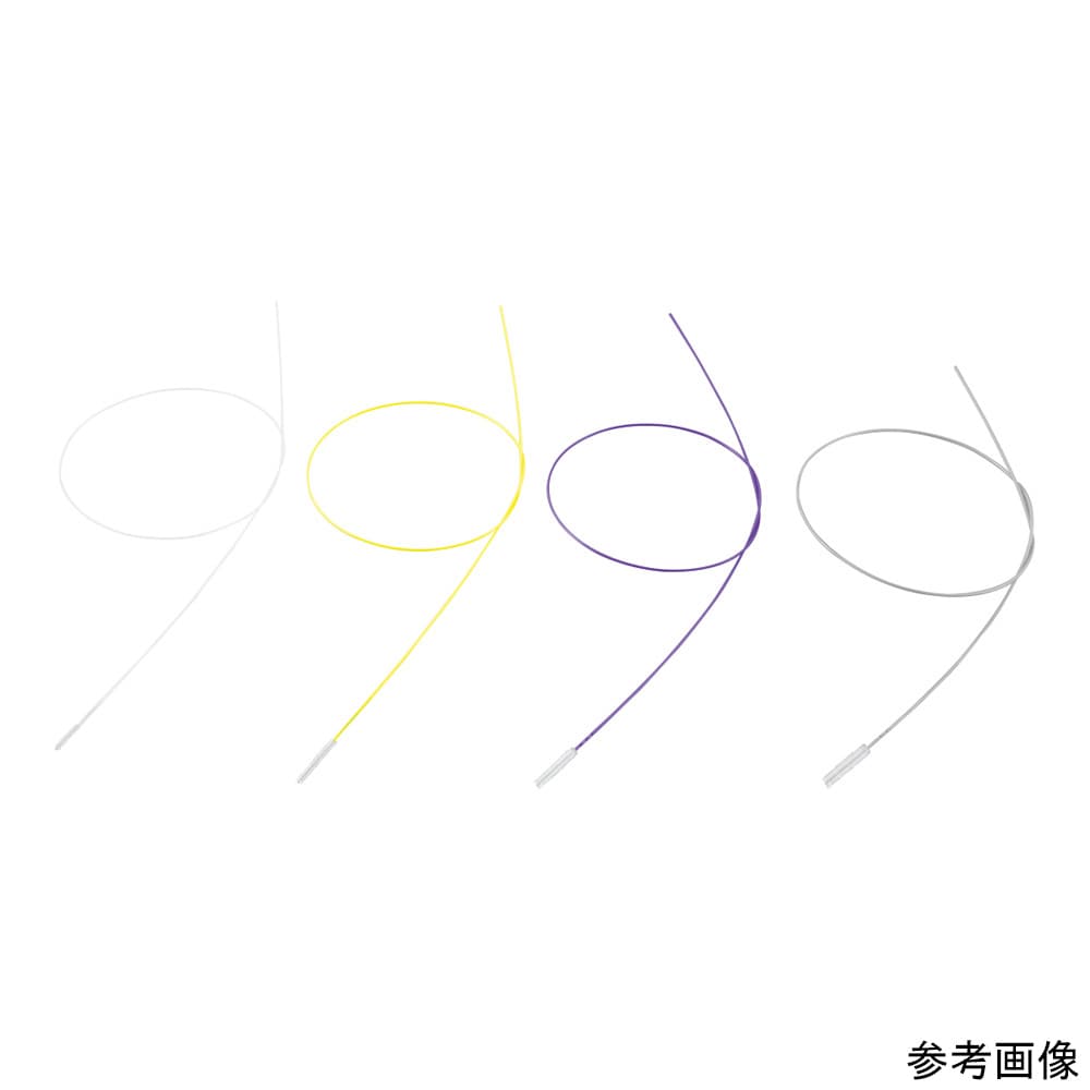 アズワン フレックスブラシ 紫 ロング 5本入 1袋 (ご注文単位1袋) 【直送品】