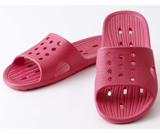 アイメディア 軽くてソフトなベランダサンダル Mサイズ ピンク1009661 1足 (ご注文単位1足) 【直送品】