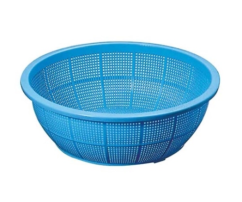 池田プラスチック販売 イケダ DX丸 ザル (ブルー) 6号3065000 1個 (ご注文単位1個) 【直送品】