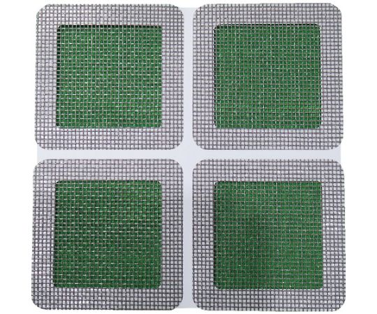 岩谷マテリアル 創進 網戸補修シート グレー正方形小 8枚入りSAH-8ST 1パック (ご注文単位1パック) 【直送品】