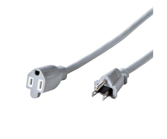 アズワン AC125V/15Ax 5 m 延長コード (3P/二重絶縁) EA815GA-83 1個 (ご注文単位1個) 【直送品】