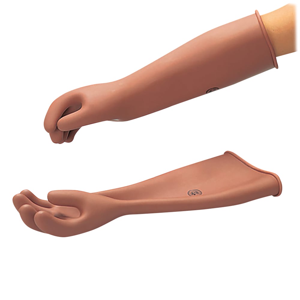 アズワン 電気用高圧ゴム手袋 大YS-101-21-1 1双 (ご注文単位1双) 【直送品】