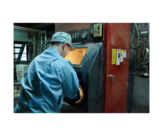 東和コーポレーション ブラスト用手袋 ブラスト用手袋フランジ付826 1双 (ご注文単位1双) 【直送品】