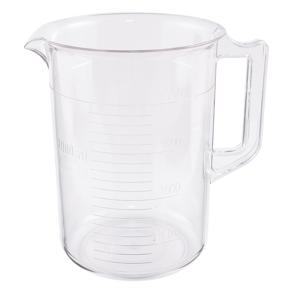 ニッコー・ハンセン PC計量カップ 2L 1個3008-2000 1個 (ご注文単位1個) 【直送品】
