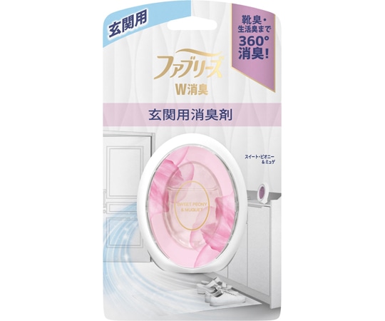 P＆G ファブリーズW消臭 玄関用消臭剤 スイート・ピオニー＆ミュゲ 7ml 1個 (ご注文単位1個) 【直送品】