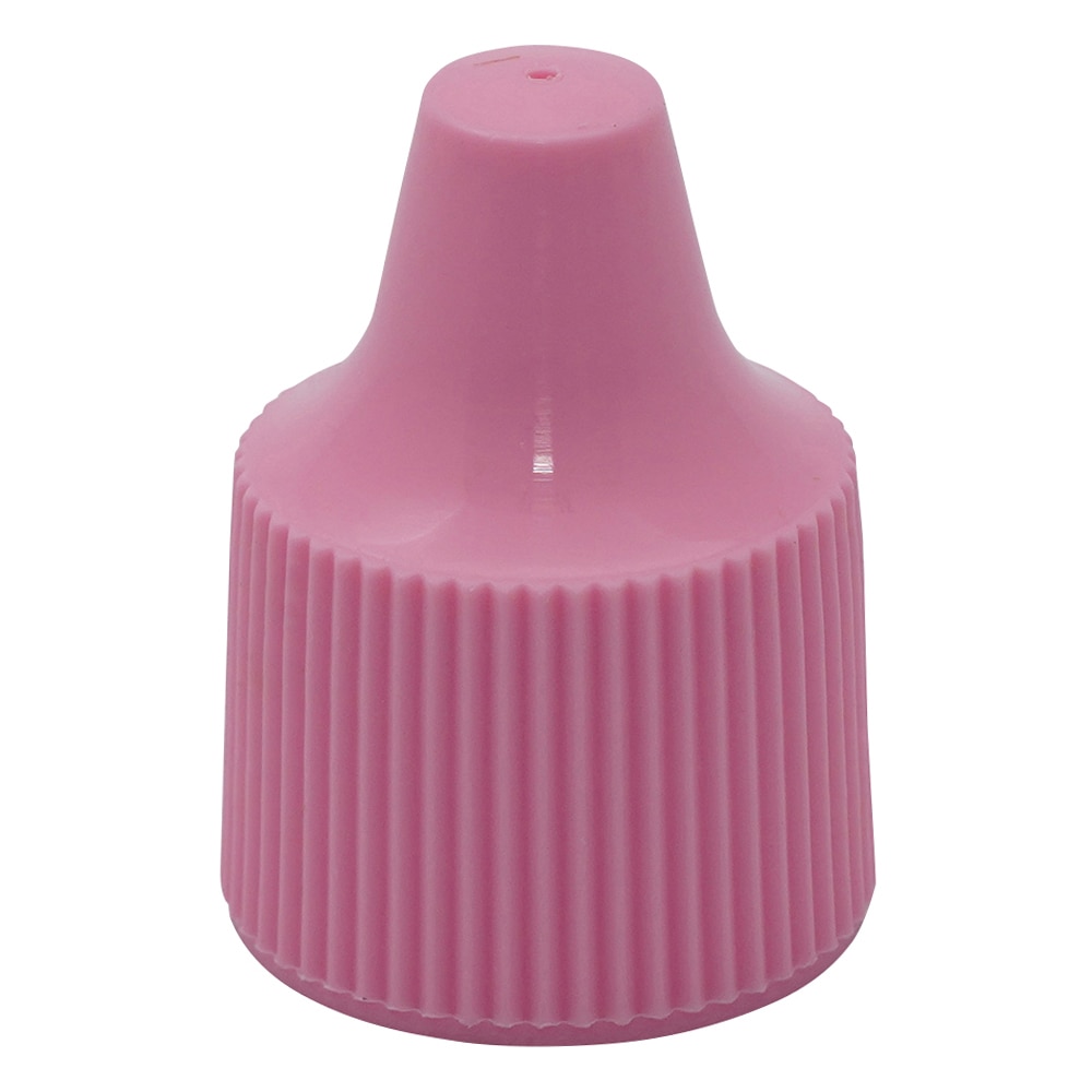 WHEATON 微量定量点滴びん用 キャップ 7・10・15mL用 ピンク 1箱 (100個入) 7P 242511 1箱 (ご注文単位1箱) 【直送品】