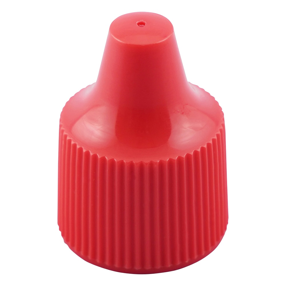 WHEATON 微量定量点滴びん用 キャップ 7・10・15mL用 赤 1箱 (100個入) 7R 242512 1箱 (ご注文単位1箱) 【直送品】