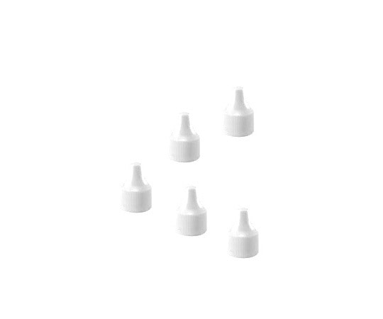 WHEATON 微量定量点滴びん用 キャップ 30・60・125mL用 ナチュラル 1箱 (100個入) 30N 24252101 1箱 (ご注文単位1箱) 【直送品】