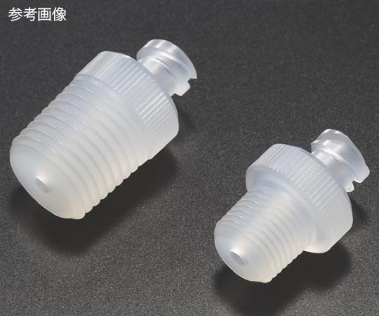 フロンケミカル PCTFE メス・ルアーロック継手 R1/8NR0324-001 1個 (ご注文単位1個) 【直送品】