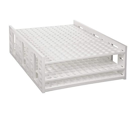 HEATHROW 試験管ラック (Mega Rack) φ10～13mm 432本用HS120112 1個 (ご注文単位1個) 【直送品】