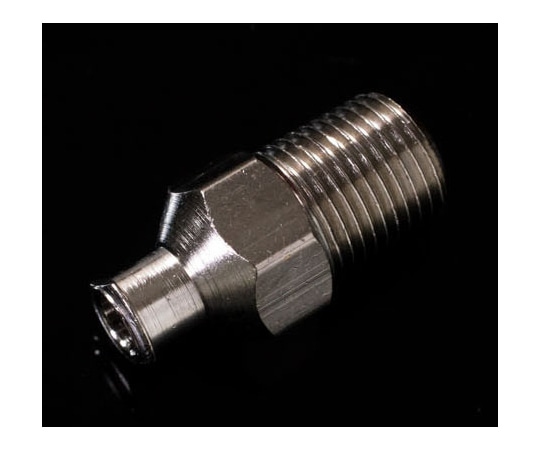 アズワン メタルルアーアダプター 1/8-27NPTオス:メスルアーIMLANFN 1個 (ご注文単位1個) 【直送品】
