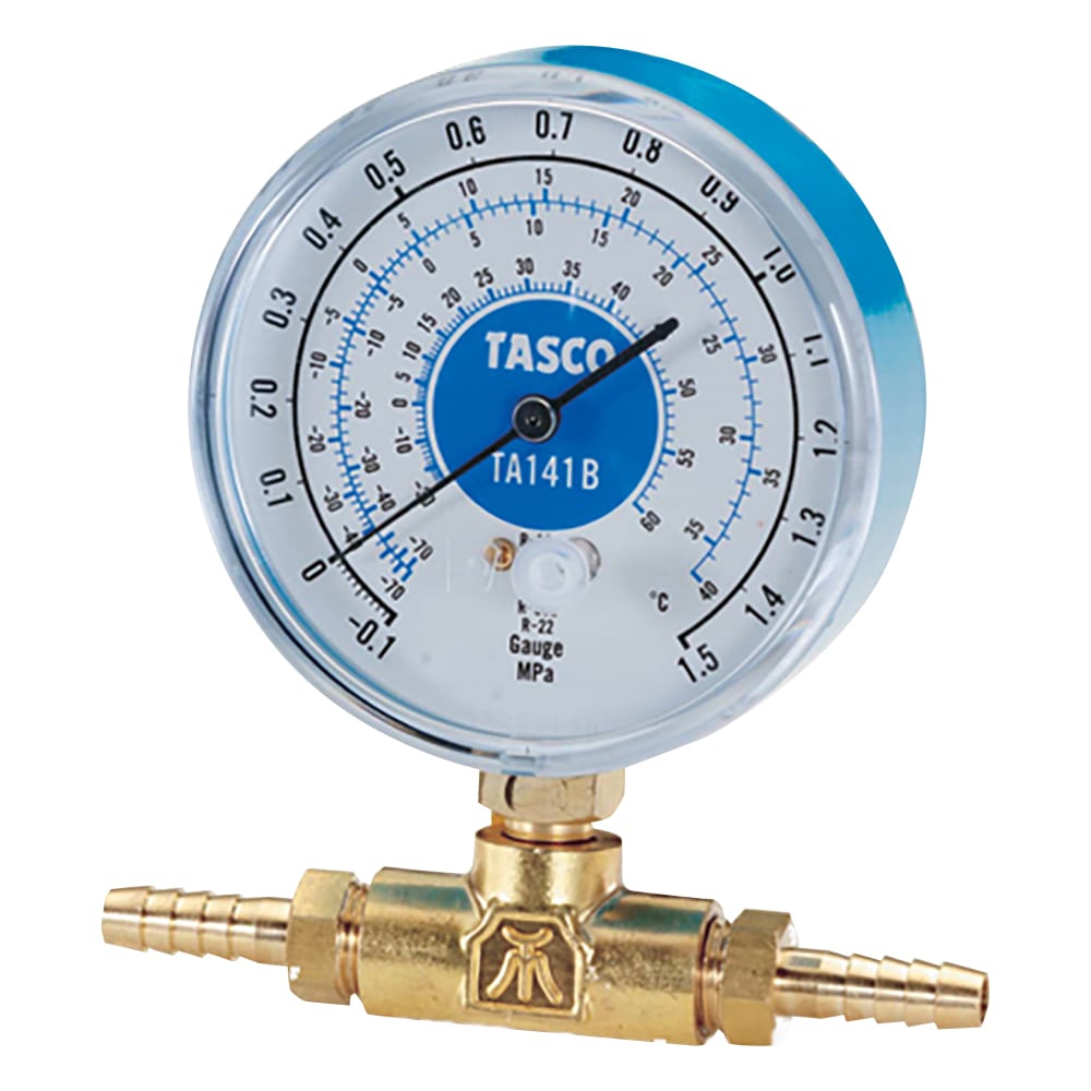 タスコ 圧力ゲージ106F 1個 (ご注文単位1個) 【直送品】