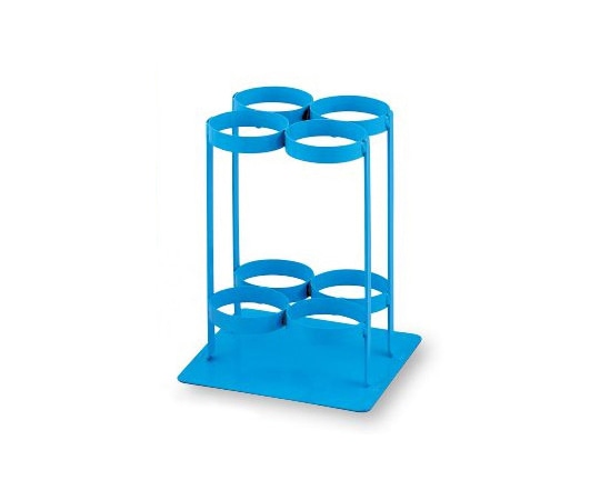 アズワン 酸素ボンベスタンド 280×280×370mmTM-S-504 ブルー 1台 (ご注文単位1台) 【直送品】