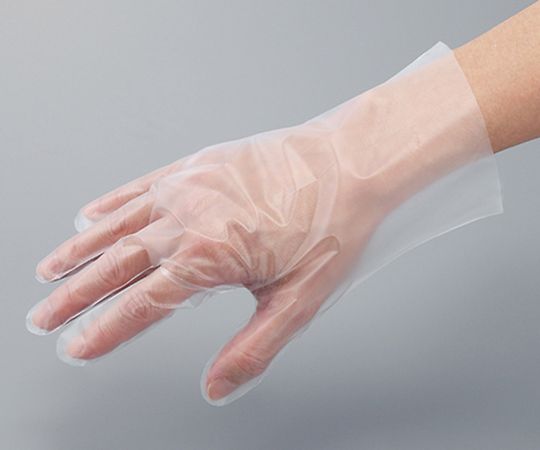 アズワン ナビロールポリエチ手袋 内エンボス加工 L 100枚入 1箱 (ご注文単位1箱) 【直送品】