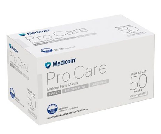 ARメディコム・インク・アジアリミテッド プロケア イヤーループマスク 50枚入JMK211683 1箱 (ご注文単位1箱) 【直送品】