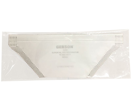 セーフラン安全用品 GERSON サージカルN95マスク くちばし型折たたみ式 50枚入 アメリカ製JU001 1箱 (ご注文単位1箱) 【直送品】