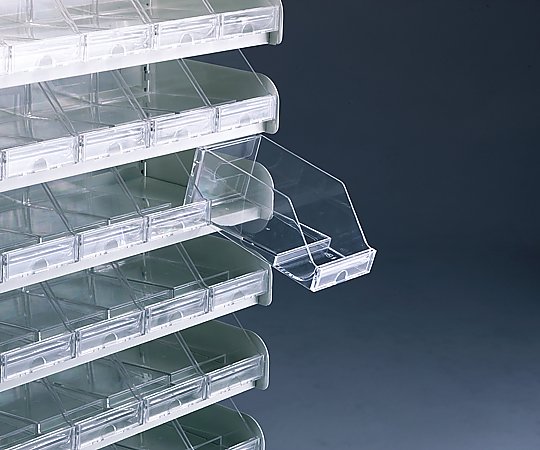 アズワン MDS調剤台［トレー］ オープントレー 赤 98×195×80mm78829 1個 (ご注文単位1個) 【直送品】