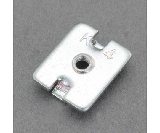 アズワン M 5/20x16mm 四角ナット (爪付き/10個) EA949GS-55 1袋 (ご注文単位1袋) 【直送品】