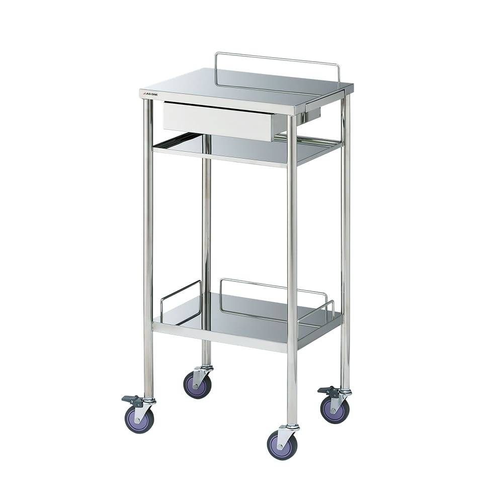 アズワン パソコンカート (バッテリー搭載対応) 440×340×970PSB-1 1個 (ご注文単位1個) 【直送品】