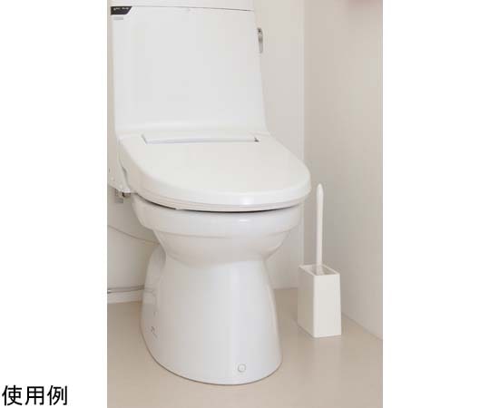 山崎産業 (コンドル) サット スリムトイレブラシ ケース付 1個 (ご注文単位1個) 【直送品】