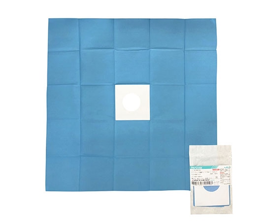 アズワン プロシェア滅菌ドレープ 600×600mm 1袋 (10包入) 6060 Q/B 1袋 (ご注文単位1袋) 【直送品】