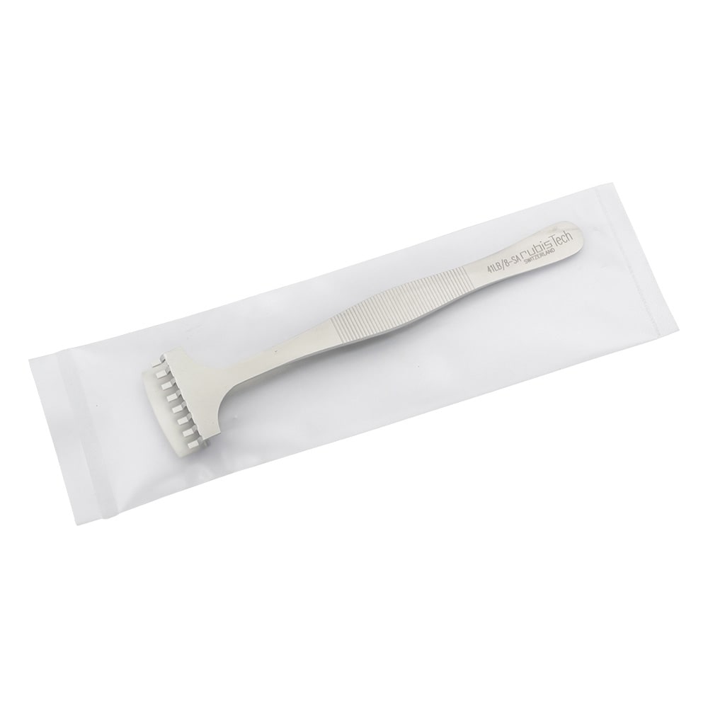 RUBIS MEISTERピンセット ウェハー用 幅広 耐酸鋼41LB8-SA 1本 (ご注文単位1本) 【直送品】