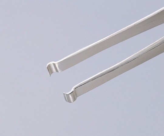 アズワン 特殊作業用ピンセット 丸筒 耐酸鋼578 1本 (ご注文単位1本) 【直送品】