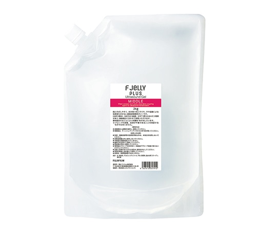 富士フイルムメディカル 超音波ゼリー F JELLY PLUS MIDDLE 詰替 1箱 (4個入) F JELLY PLUS MIDDLE 2KG 4 # 1箱 (ご注文単位1箱) 【直送品】