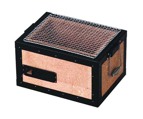 鍵主工業 炭用バーベキューコンロ BQ-8F号 (2～4人用) 0263900 1個 (ご注文単位1個) 【直送品】